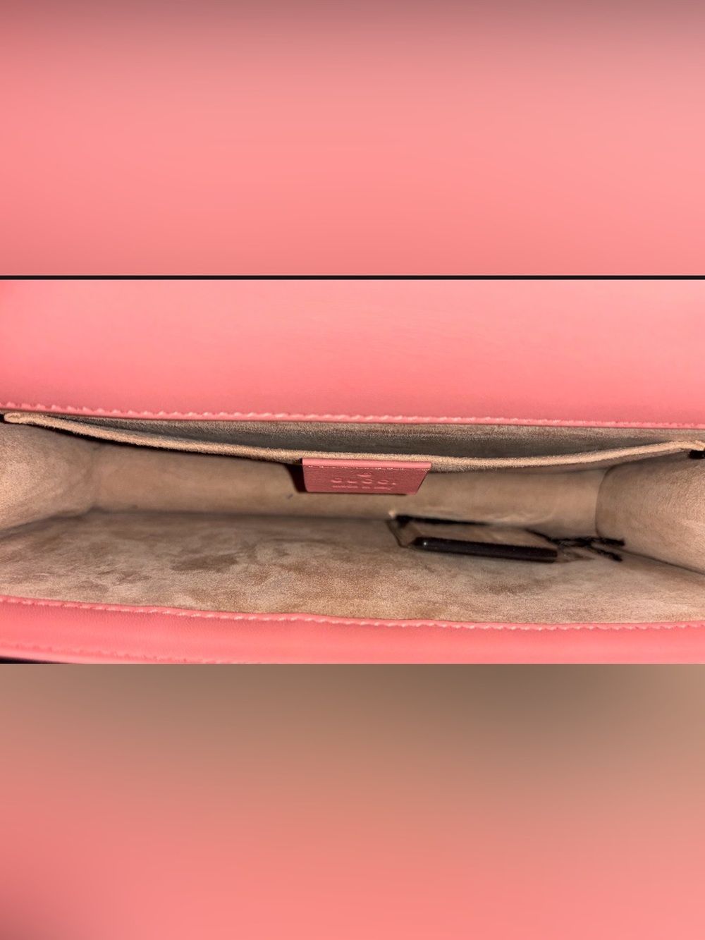 Gucci GG Marmont Ribbon Japan Exclusive Leather Shoulder Bag - Picture 11 of 14